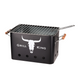 BBQ Grill mattschwarz 32x20x20cm