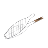 BBQ Grill Fischgrill Metall 58x14cm - afbeelding 2