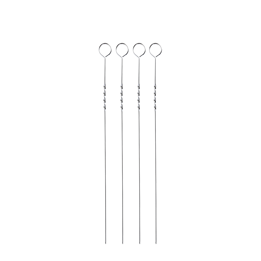 BBQ Grillfleischspieße 38cm 4 Stück
