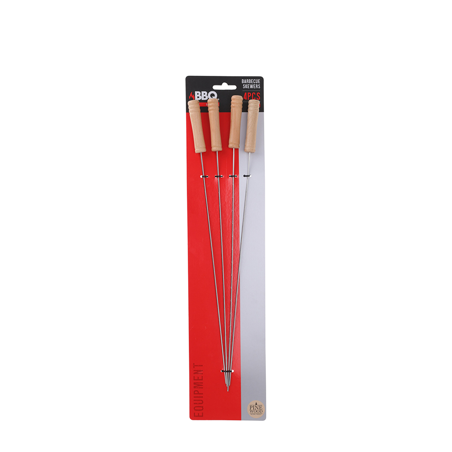 BBQ Grillfleischspieße 40cm 4 Stück