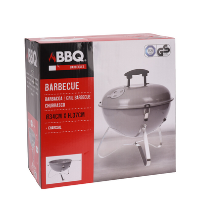 Pic Grilltisch Barbecue rund grau ø34cm