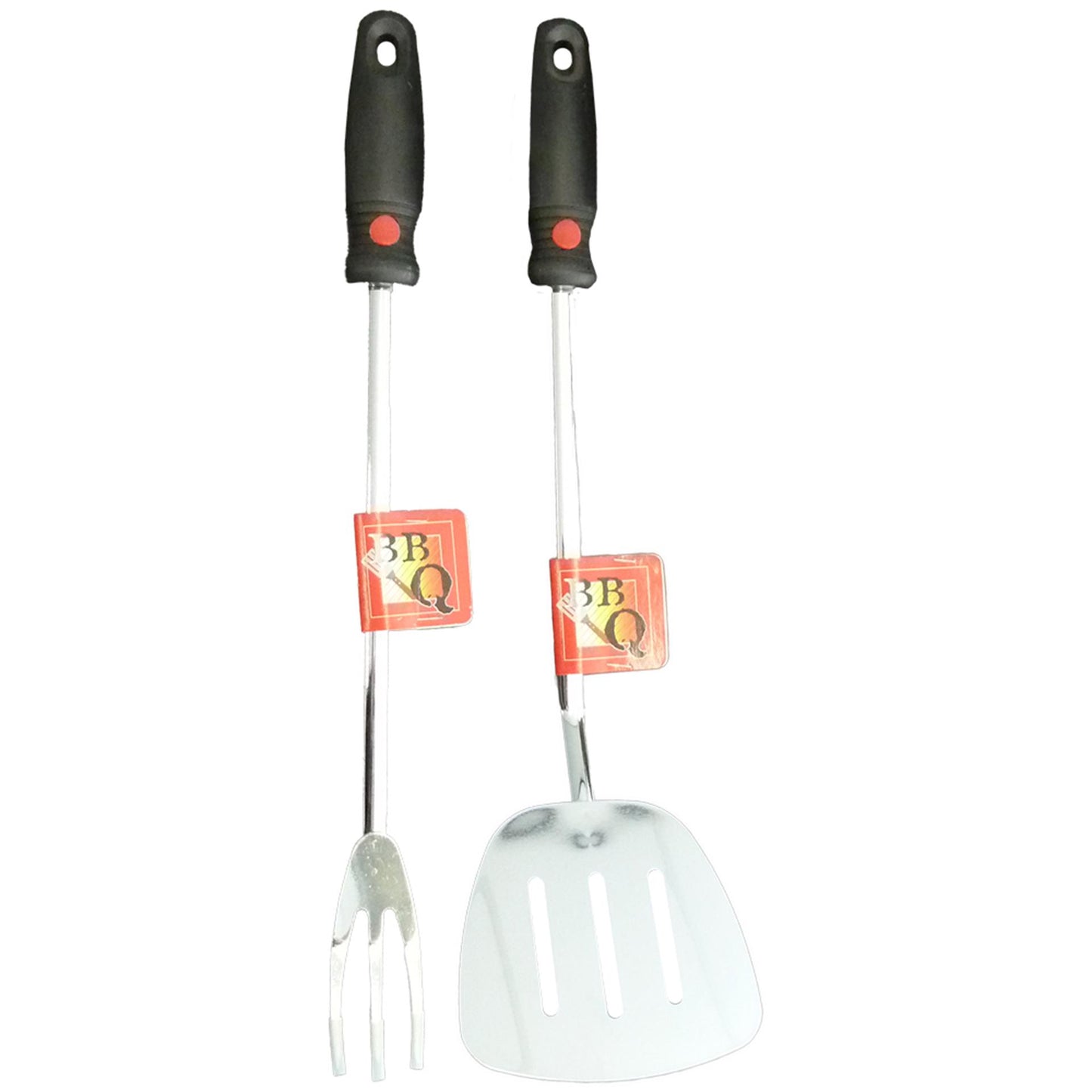 BBQ Grillgabel und Pfannenwender Set aus Metall