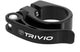 Trivio - Sattelstützenklemme Aluminium schwarz 34,9 mm Schnellspanner