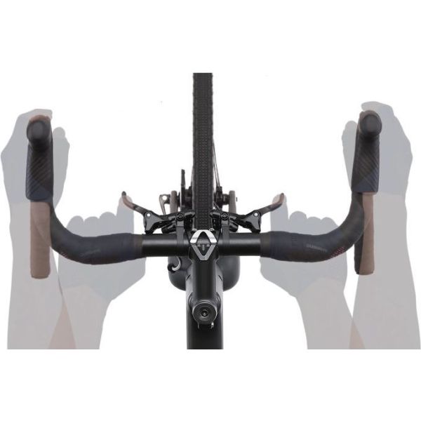 Shimano Versteller (links) mit Bremshebel 2x11 Speed ​​GRX DI2 ST-RX815