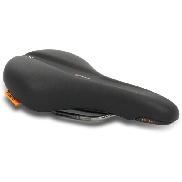Sattel Selle Royal Explora gemäßigte Schwarz (Karte)