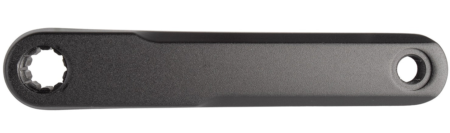 Samox -Kurbel verließ 170 mm ISIS, einschließlich Aluminium Matt Black