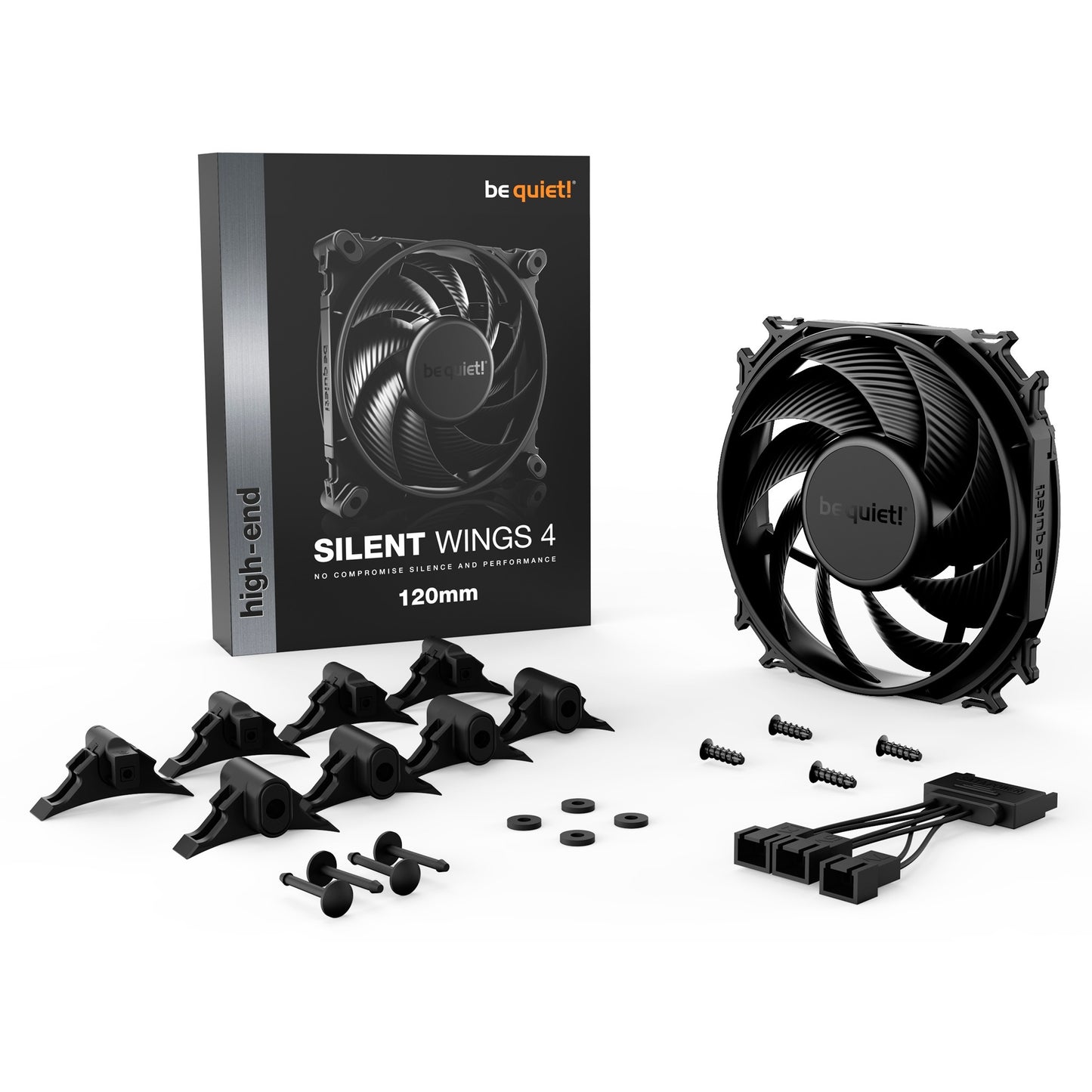 Ruhig sein! Silent 4 120x120x25