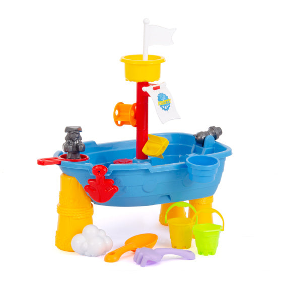 Strandspielzeug Sand und Wassertisch mit Accessoires 20-piefe