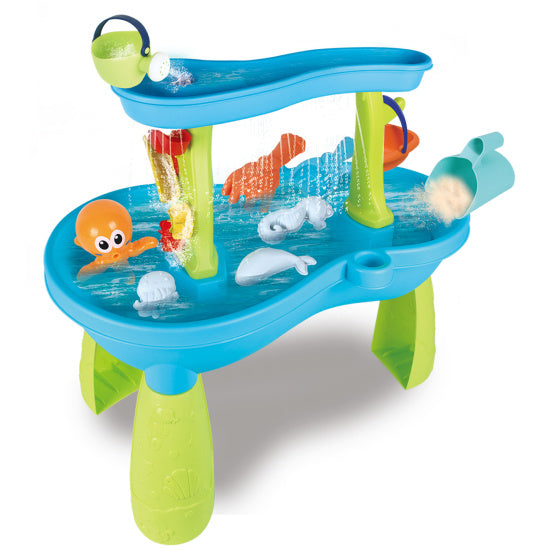 Strandspielzeug Zanden Wassertabelle mit Accessoires 19-piefe