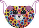 Mundkappe Giselle Leopard, wiederverwendbar und waschbar