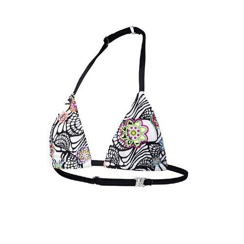Beco Bikinitop Mix It Girls Polyester Schwarz Weiß Größe 176