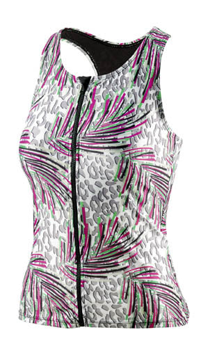Beco Tanktop Beiit Ladies C-Cup Polyamid Elastane Pink Green MT 48