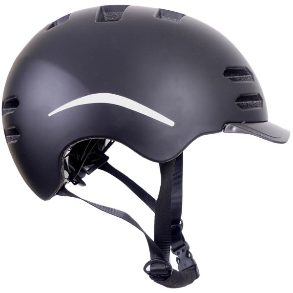 Edge fietshelm Urban E-Bike Pedelec Medium (54-58 cm) Schwarzer NTA 8776 KEURMERK (MOPED Speed ​​Pedelec)