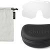 Smith Impuls Bril Matte Knochenchrom schwarzer Goldspiegel