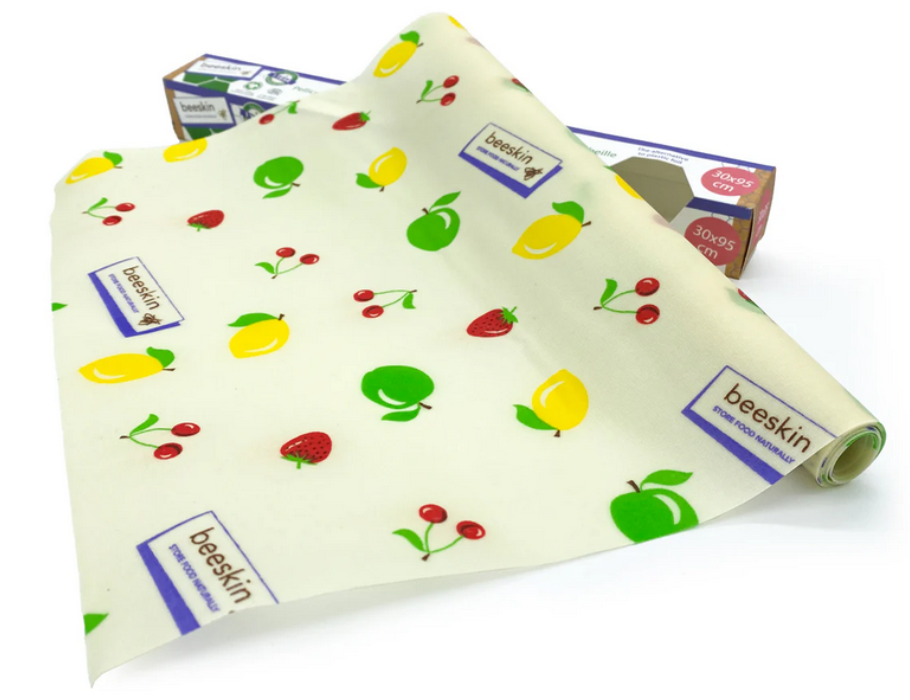 Bienenbiene Waschlappen - auf der Rolle - 30x95 - Obstdruck
