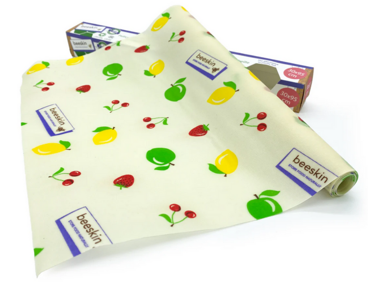 Bienenbiene Waschlappen - auf der Rolle - 30x95 - Obstdruck