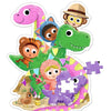 Clavis Biest XXL-Puzzle – Dinosaurier!