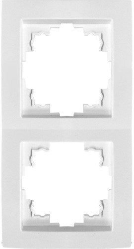 Benson 2-fach Abdeckrahmen weiß - 4650018
