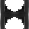 Benson 2-fach Abdeckrahmen schwarz - 4650038