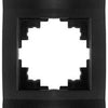 Benson 3-fach Abdeckrahmen schwarz - 4650039