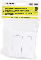 Benson Einbauschalterserie weiß – 4650015 - afbeelding 2