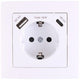 Benson Einbausteckdose RA + USB + USB-C weiß - 4650012
