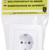 Benson Einbausteckdose quadratisch weiß - 4650010