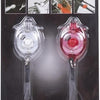 Benson LED-Fahrradlampenset mit elastischem Mini 2-teilig rot weiß - 5700335