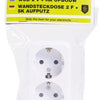 Benson Aufputzsteckdose RA doppelt weiß - 4650082