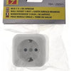 Benson Aufputzsteckdose quadratisch weiß - 4650080
