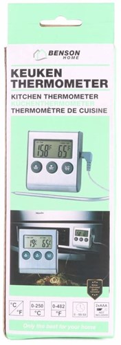 Benson Thermometer Küche digital mit Timer – 8150188