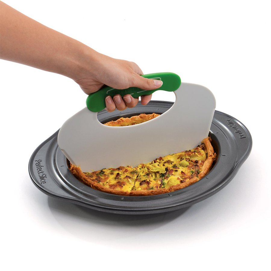 Berghoff Kuchenform rund mit Schneidehilfe Anthrazit ø22cm