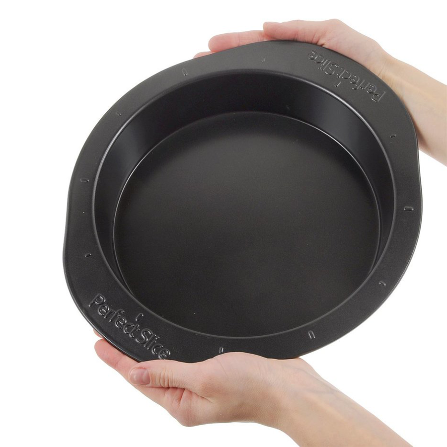 Berghoff Kuchenform rund mit Schneidehilfe Anthrazit ø22cm