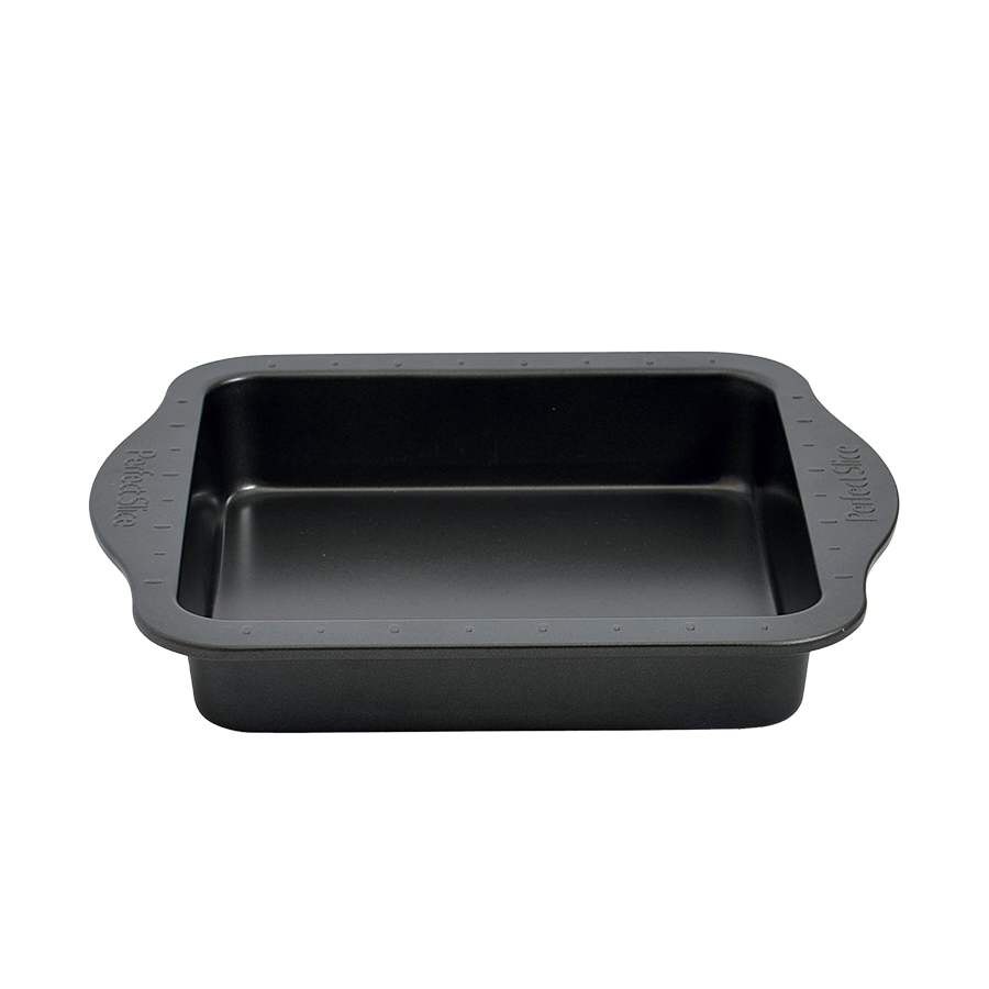 Berghoff Kuchenform-Set mit Schneidehilfe Anthrazit 4-teilig