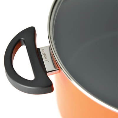 Berghoff Eclipse Kochtopf mit Deckel orange ø16cm