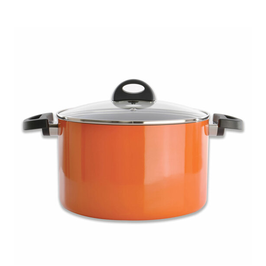 Berghoff Eclipse Kochtopf mit Deckel orange ø24cm