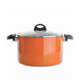 Berghoff Eclipse Kochtopf mit Deckel orange ø24cm