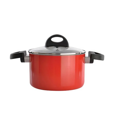 Berghoff Eclipse Kochtopf mit Deckel rot ø16cm