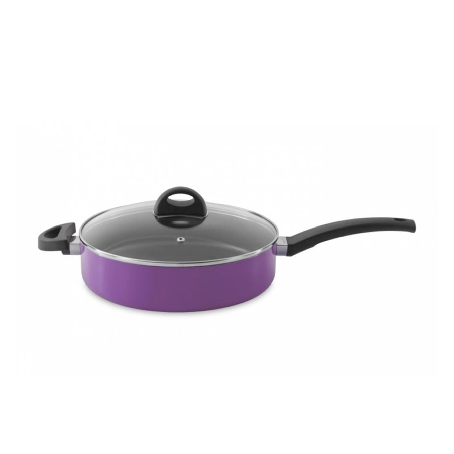 Berghoff Eclipse Schmorpfanne mit Deckel lila ø26cm
