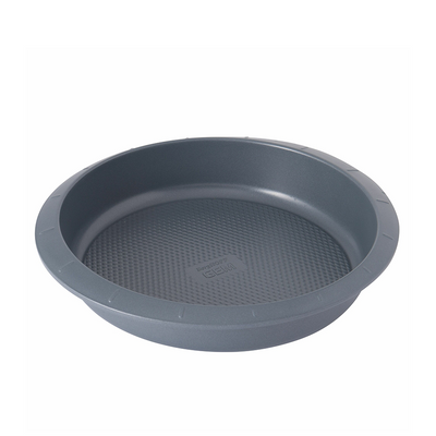 Berghoff Edelstein-Kuchenform rund grau 27x25,5x5cm