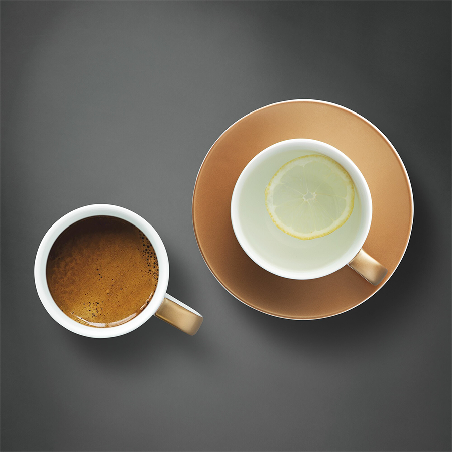 Berghoff Gem Kaffee-Tee-Set Weißgold 3-teilig