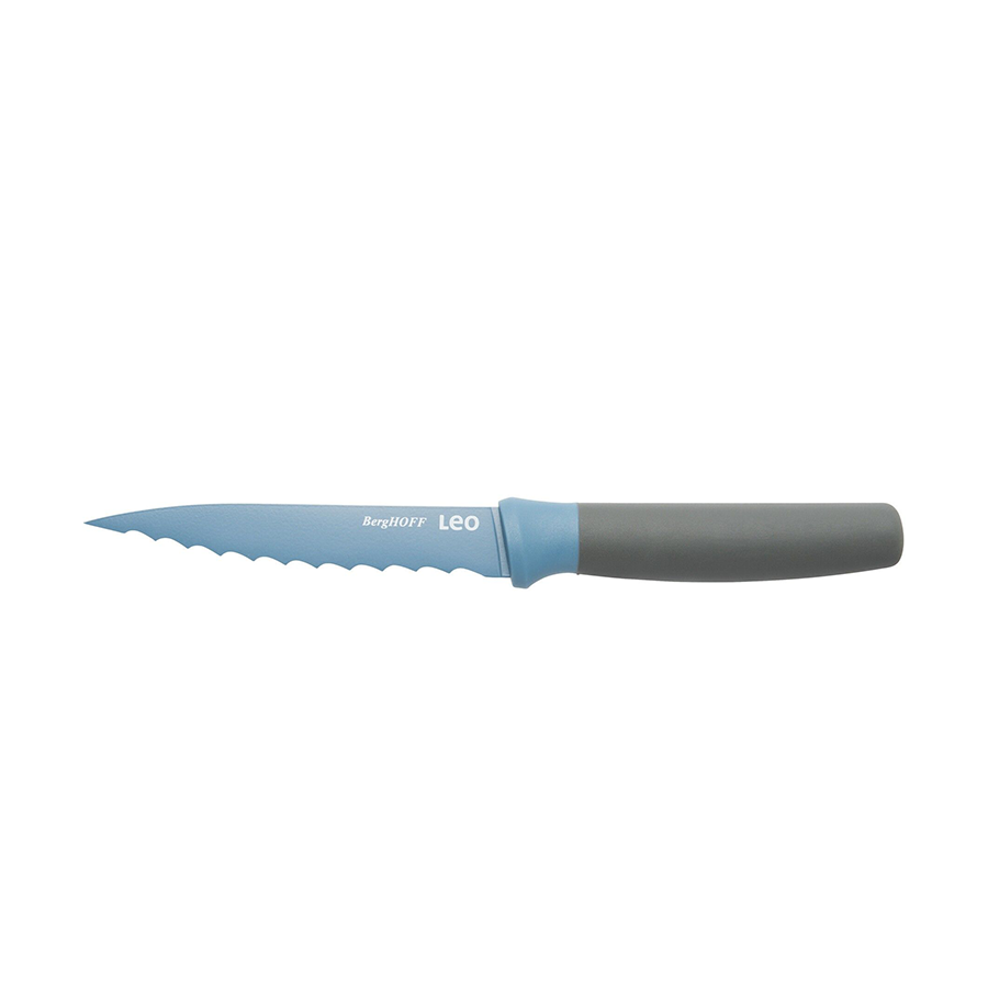 Berghoff Leo Lite Universalmesser mit Wellenschliff und Schutzhülle