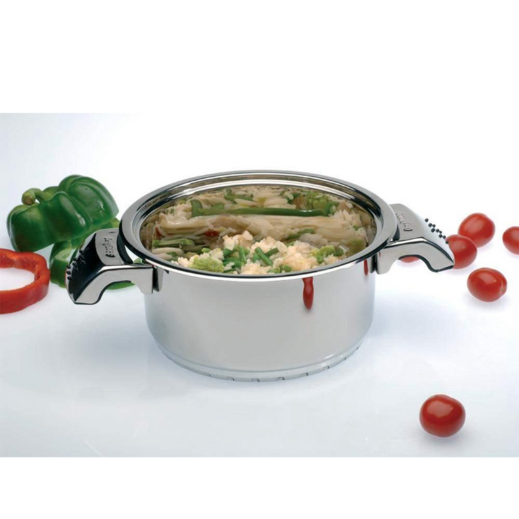Berghoff Orion Kochtopf mit Glasdeckel ø24cm 6,8l