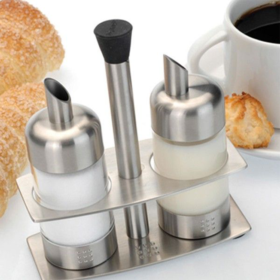 Berghoff Orion Milch- und Zuckerset 2x60ml 3-teilig