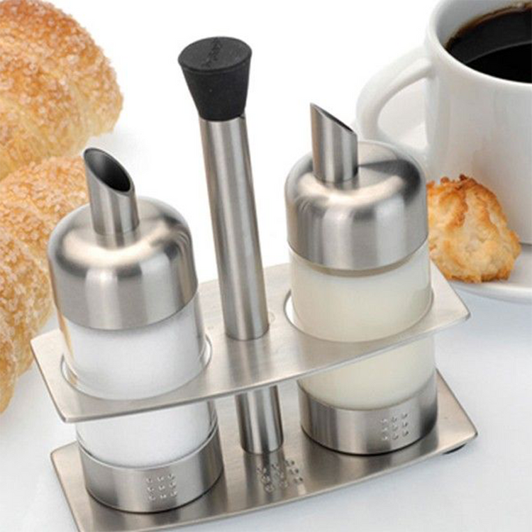 Berghoff Orion Milch- und Zuckerset 2x60ml 3-teilig