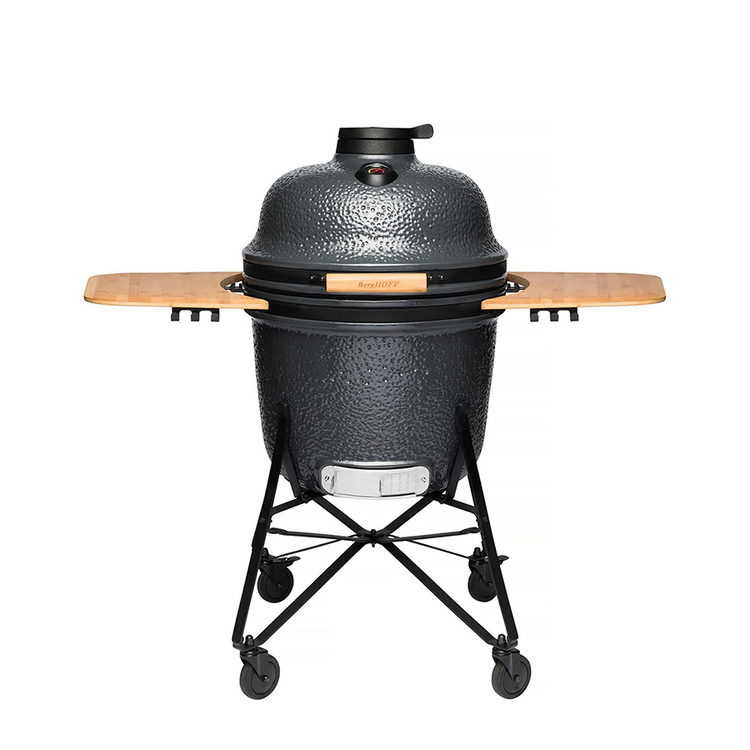 Berghoff Ron Keramikgrill groß steingrau 58cm 8-teilig