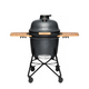 Berghoff Ron Keramikgrill groß steingrau 58cm 8-teilig