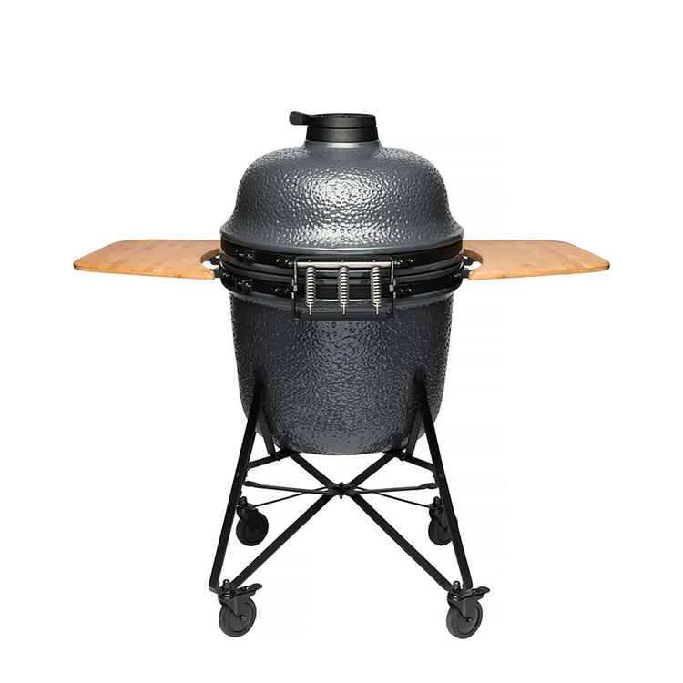 Berghoff Ron Keramikgrill groß steingrau 58cm 8-teilig