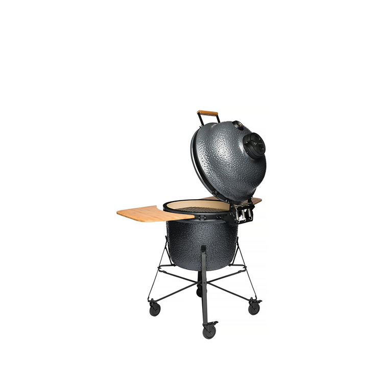 Berghoff Ron Keramikgrill groß steingrau 58cm 8-teilig
