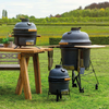 Berghoff Ron Keramikgrill groß steingrau 58cm 8-teilig